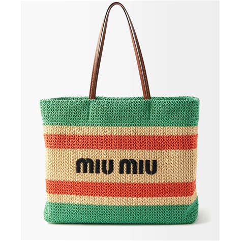 miu miu beach bag